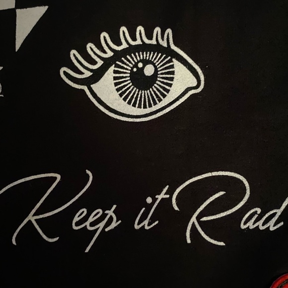 New Lauren Moshi Elements Check Heart Hoodie - Picture 9 of 10